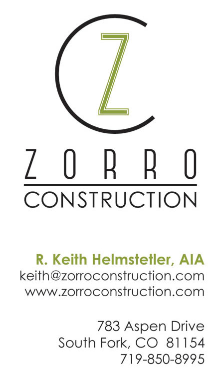 Zorro Construction - Keith Helmstetler